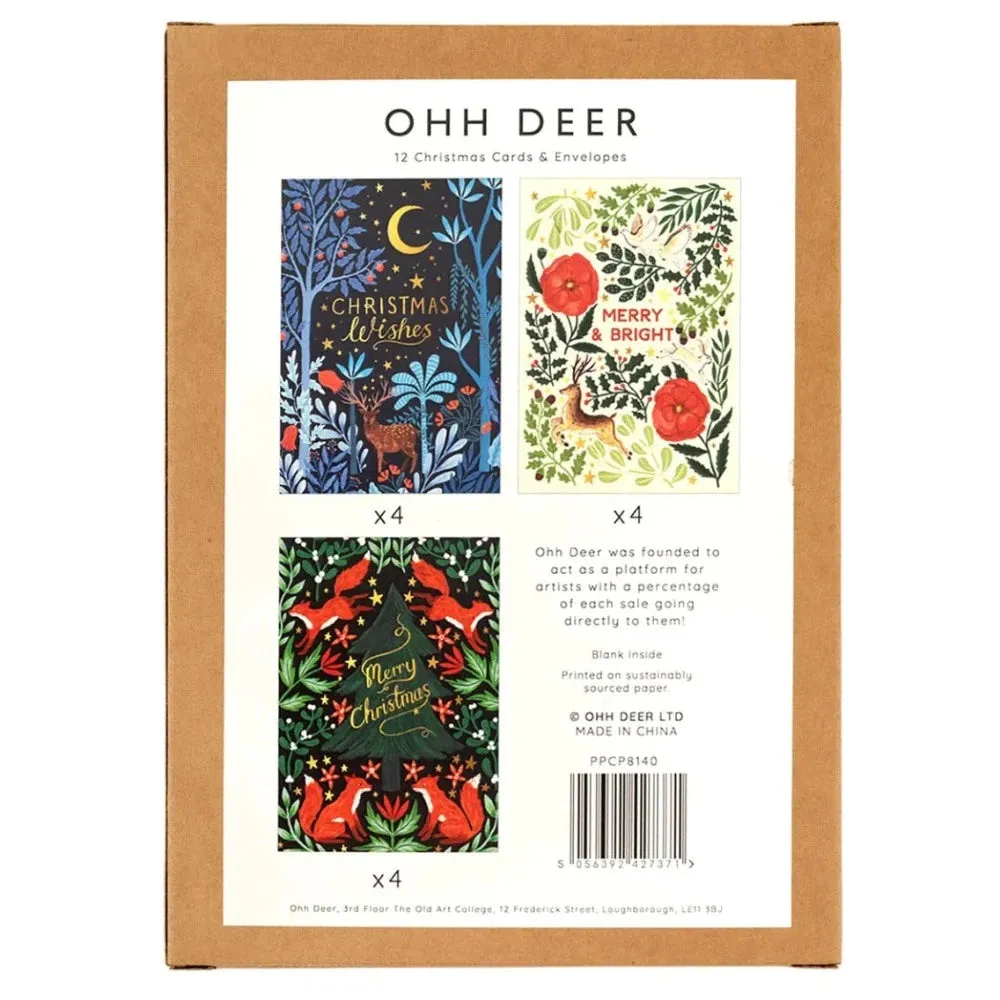 Papio Press Christmas Card Set