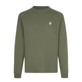 PAS NORMAL STUDIOS Off Race  Patch Long Sleeve TShirt - Dusty Olive