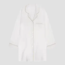Pearl Linen Nightshirt
