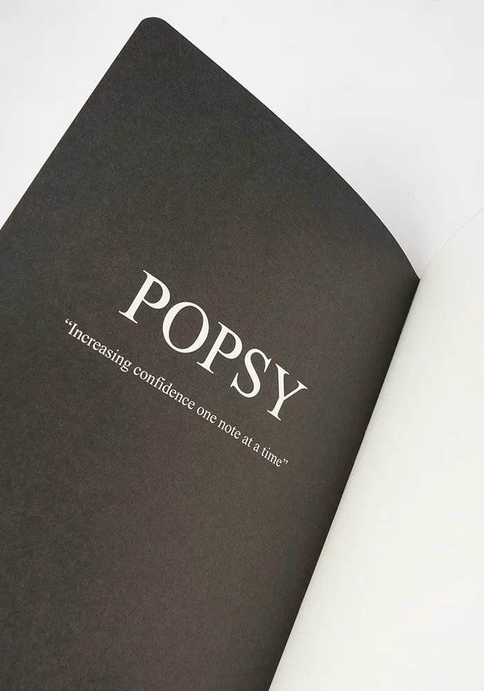 Popsy Bee Print Notebook