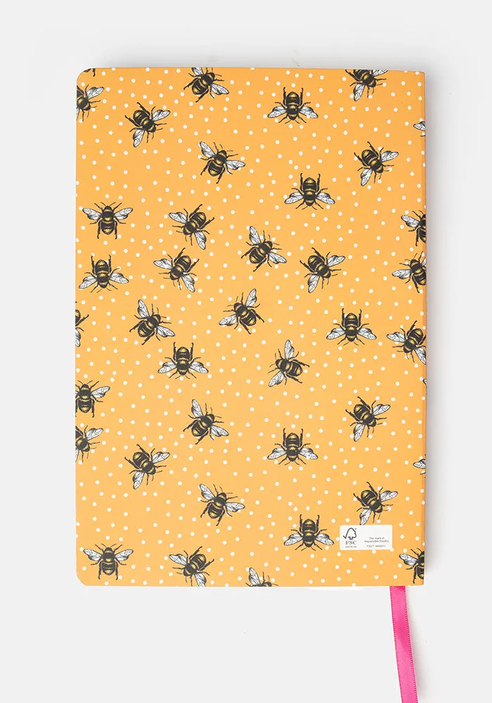 Popsy Bee Print Notebook