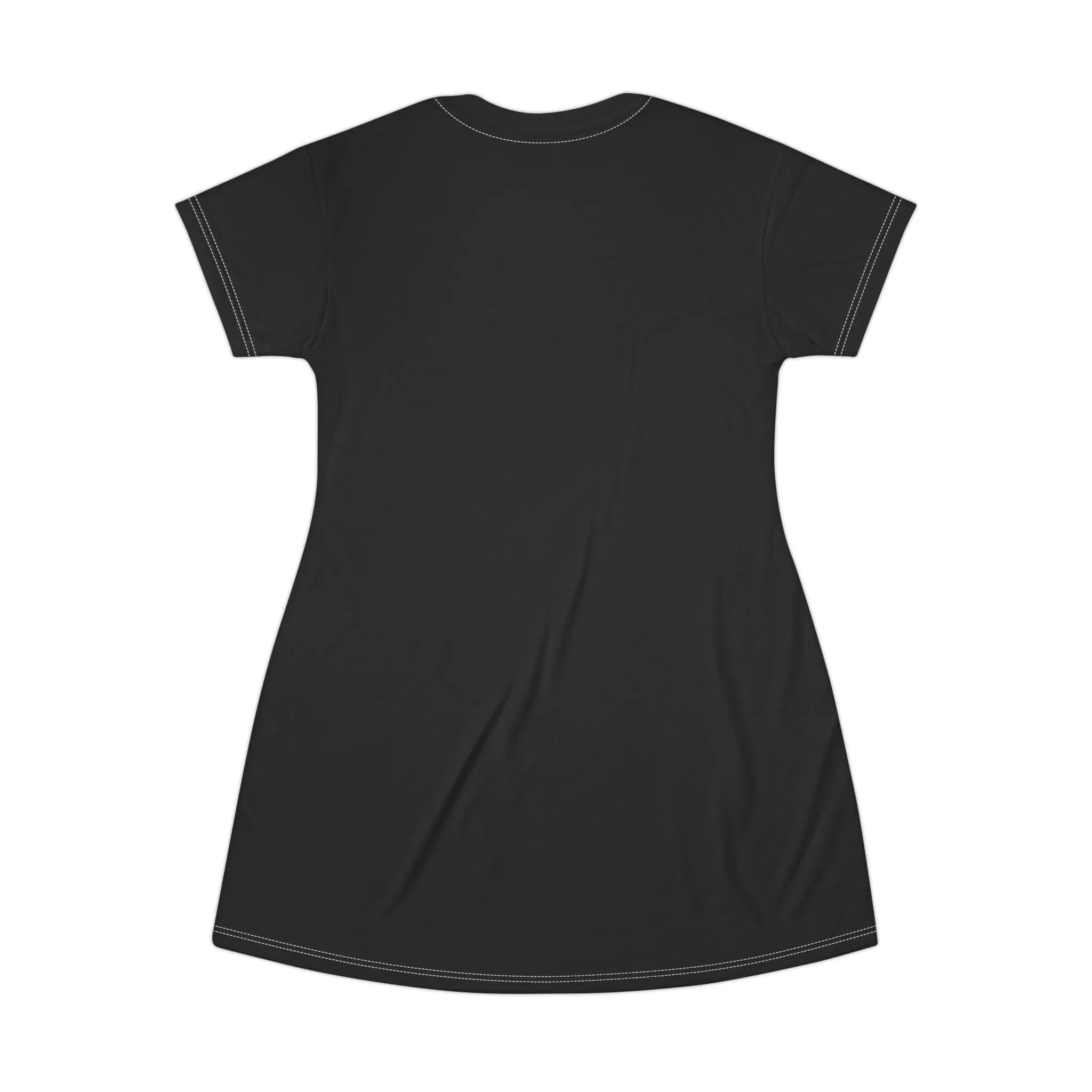 Princess Grace Cute Black Survive  T-Shirt Dress