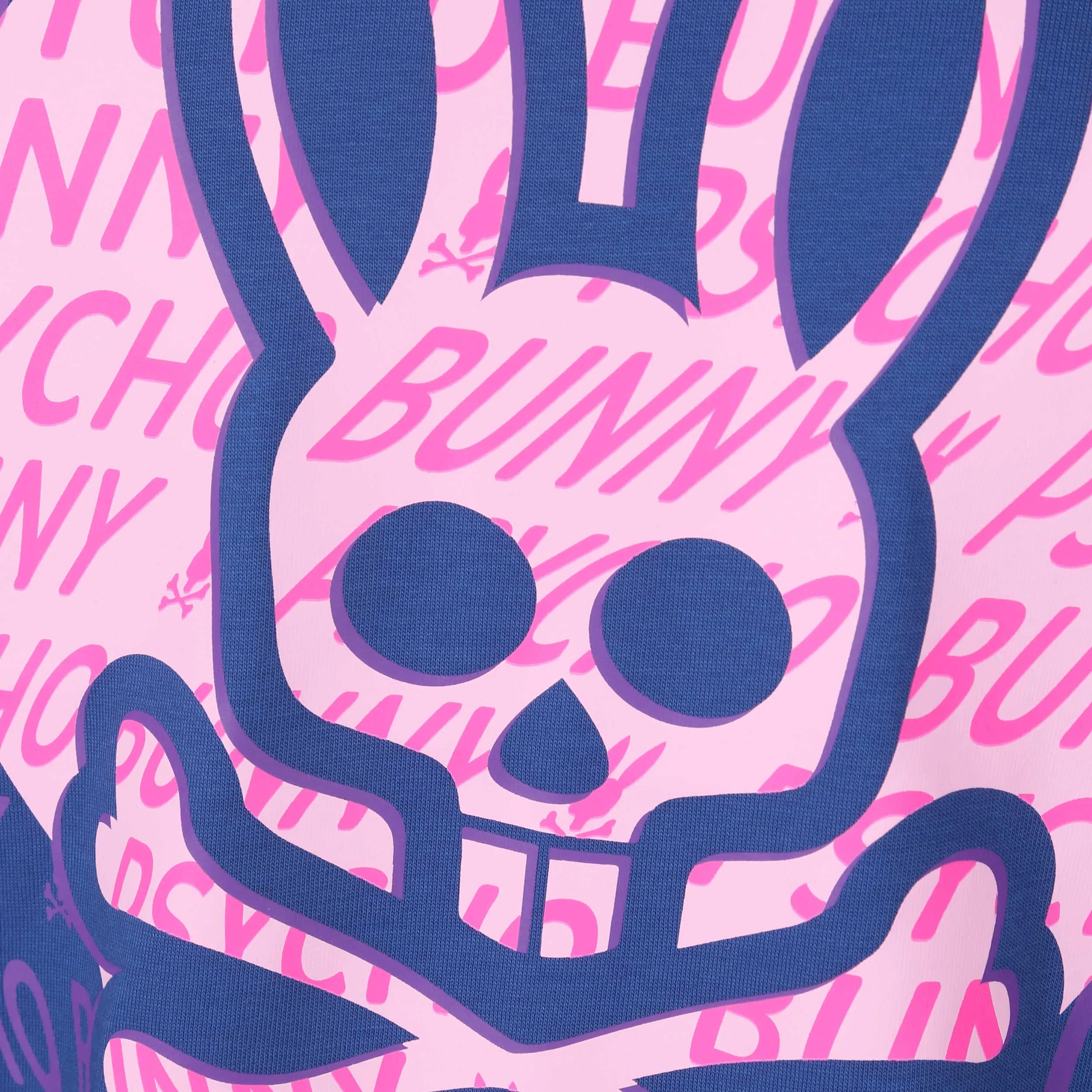 Psycho Bunny Bengal Graphic T Shirt in Space Blue