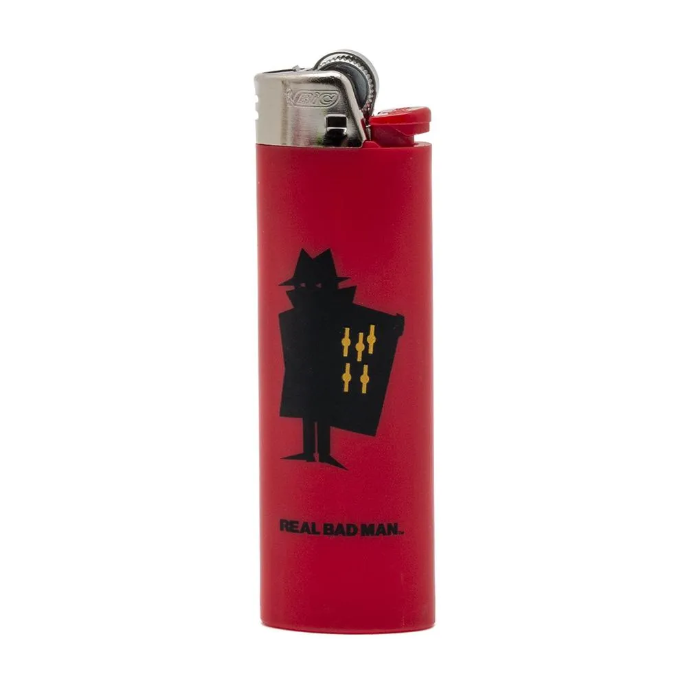 Real Bad Man RBM Bic Lighter / Raspberry