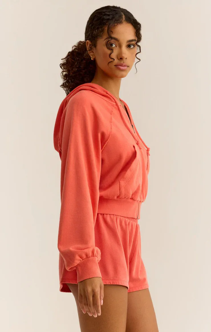Rise Up Fleece Short - Sun Glow [Z Supply]