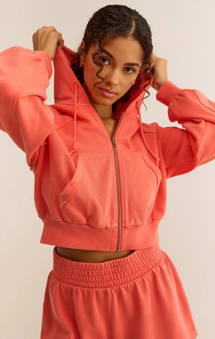 Rise Up Fleece Short - Sun Glow [Z Supply]