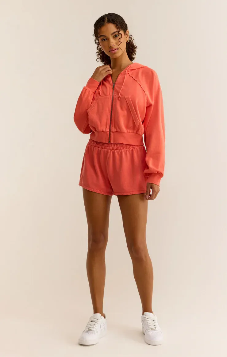 Rise Up Fleece Short - Sun Glow [Z Supply]