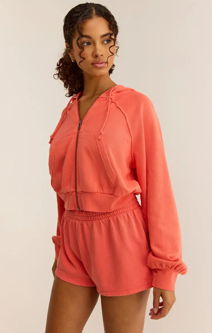 Rise Up Fleece Short - Sun Glow [Z Supply]