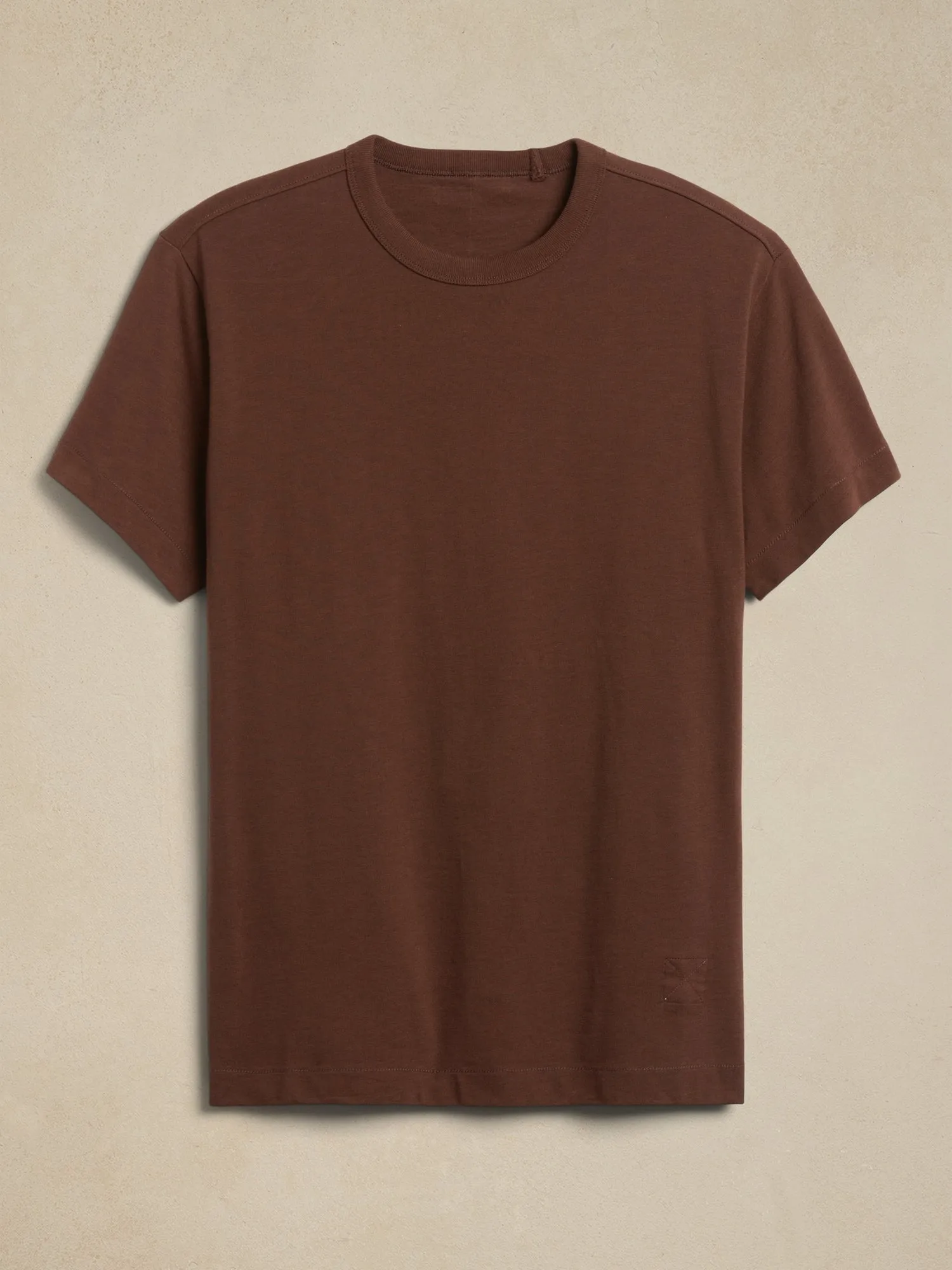 Rugged Slub Crew-Neck T-Shirt