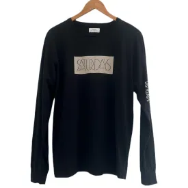 Saturday NYC Mens Long Sleeve Tee Size M
