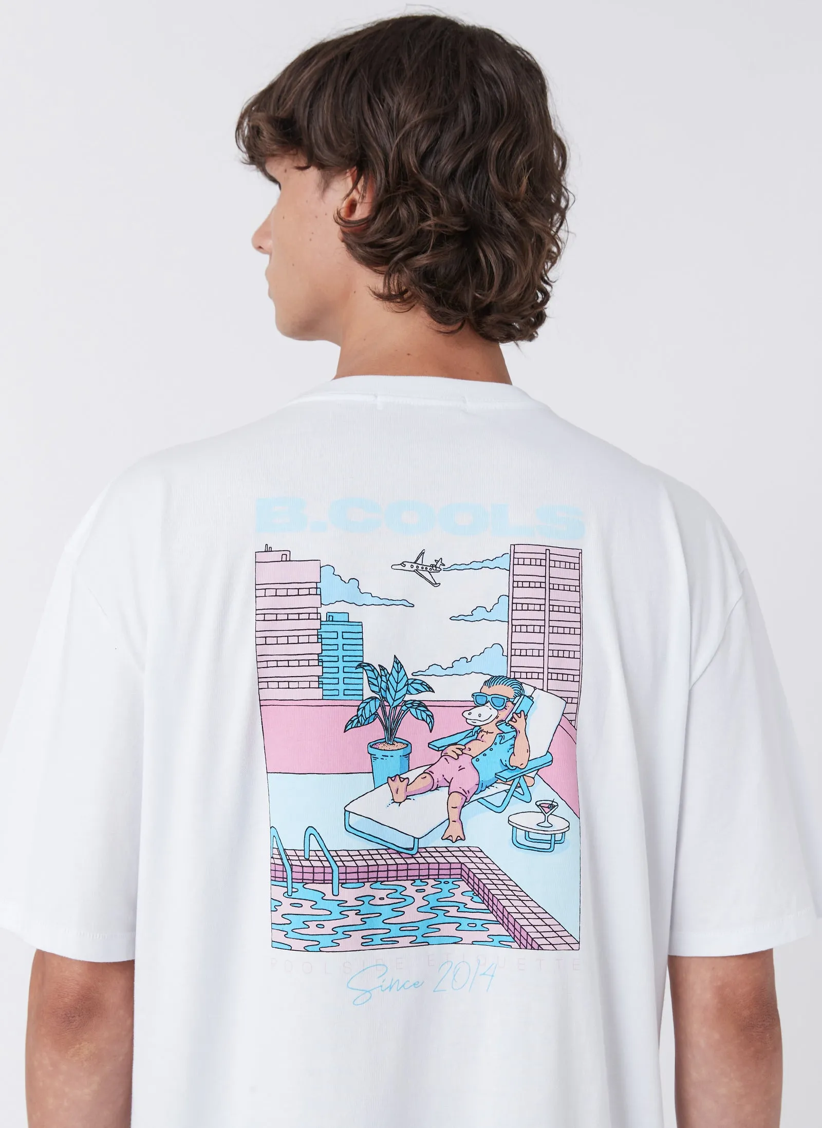 Southbeach Homie Tee White