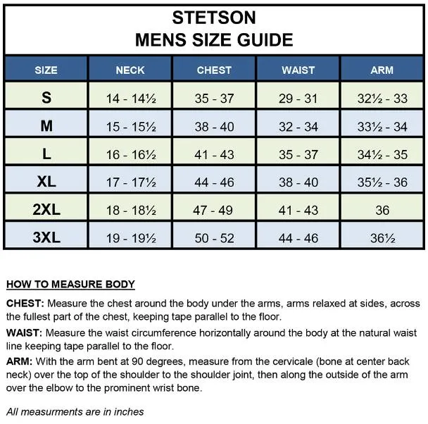 Stetson Mens Grey Cotton Blend Tri-Blend S/S T-Shirt