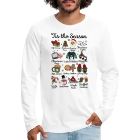 Tis The Season (Christmas) Men's Premium Long Sleeve T-Shirt