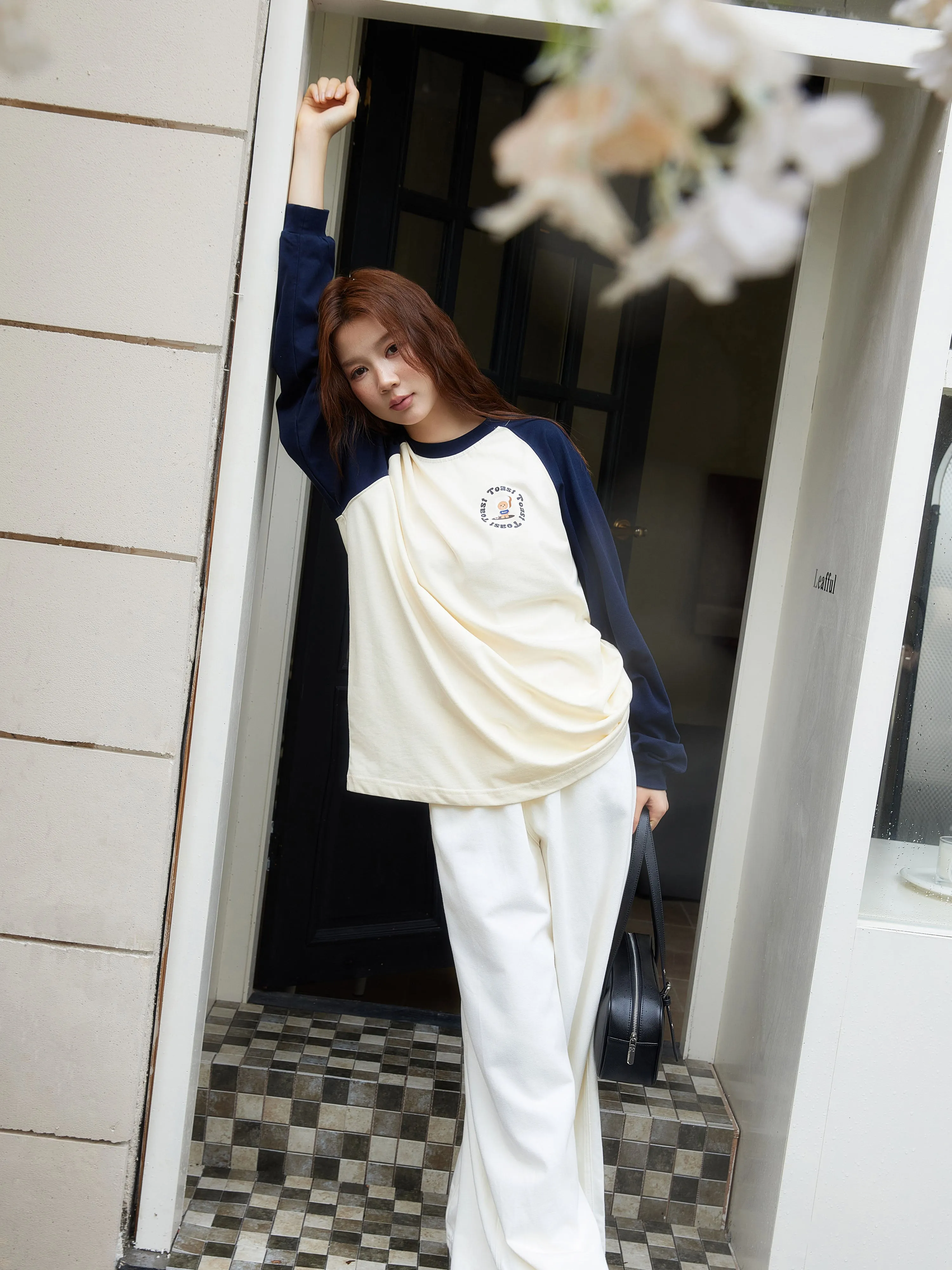 Toast Long Sleeve Tee Collection DARK BLUE