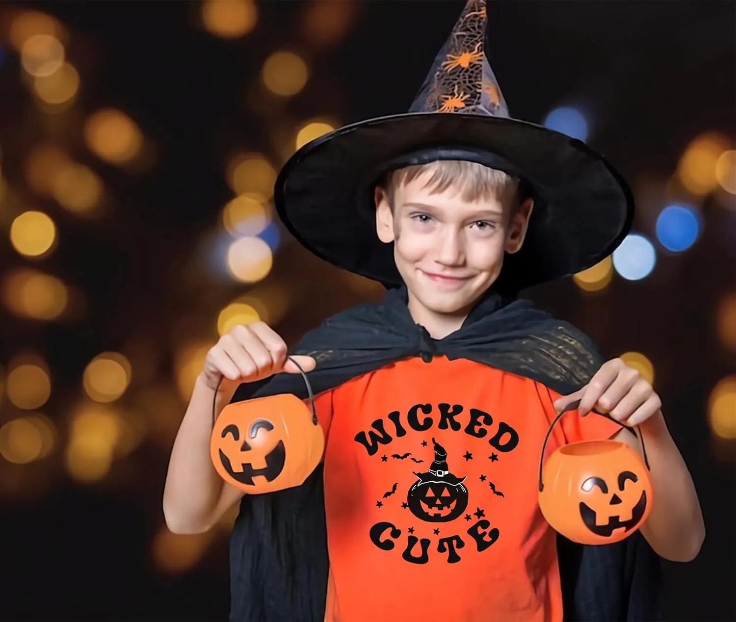 Toddler Boys Girls Halloween Shirt Skeleton Ghost T-Shirts Boo Tees Spooky Tops Short Sleeve 2-12 Years