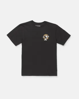 Toddler Boys Happy Days Short Sleeve Tee - Black