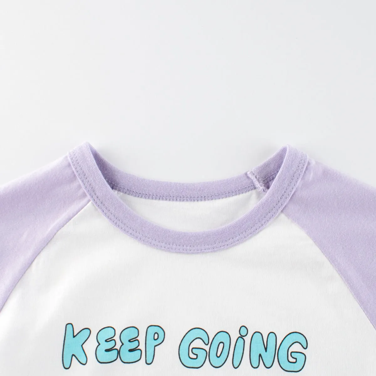 Toddler/Kid Girl's Short Sleeve Happy Flower Print Design Tee