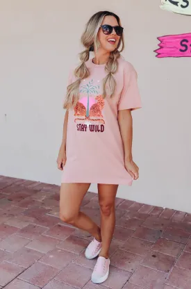 Tropical Tiger "Stay Wild" Graphic Tee S-3X