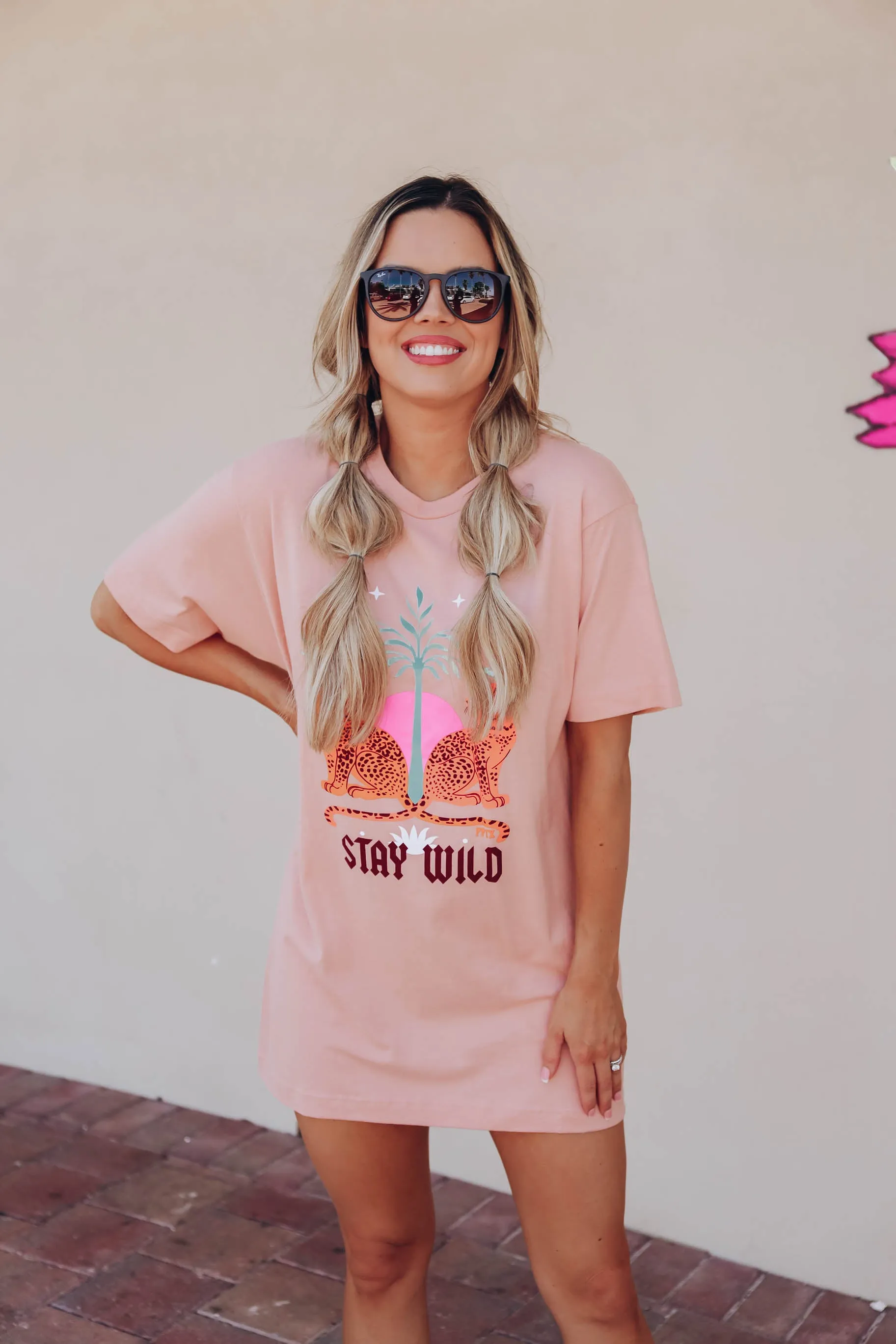 Tropical Tiger "Stay Wild" Graphic Tee S-3X