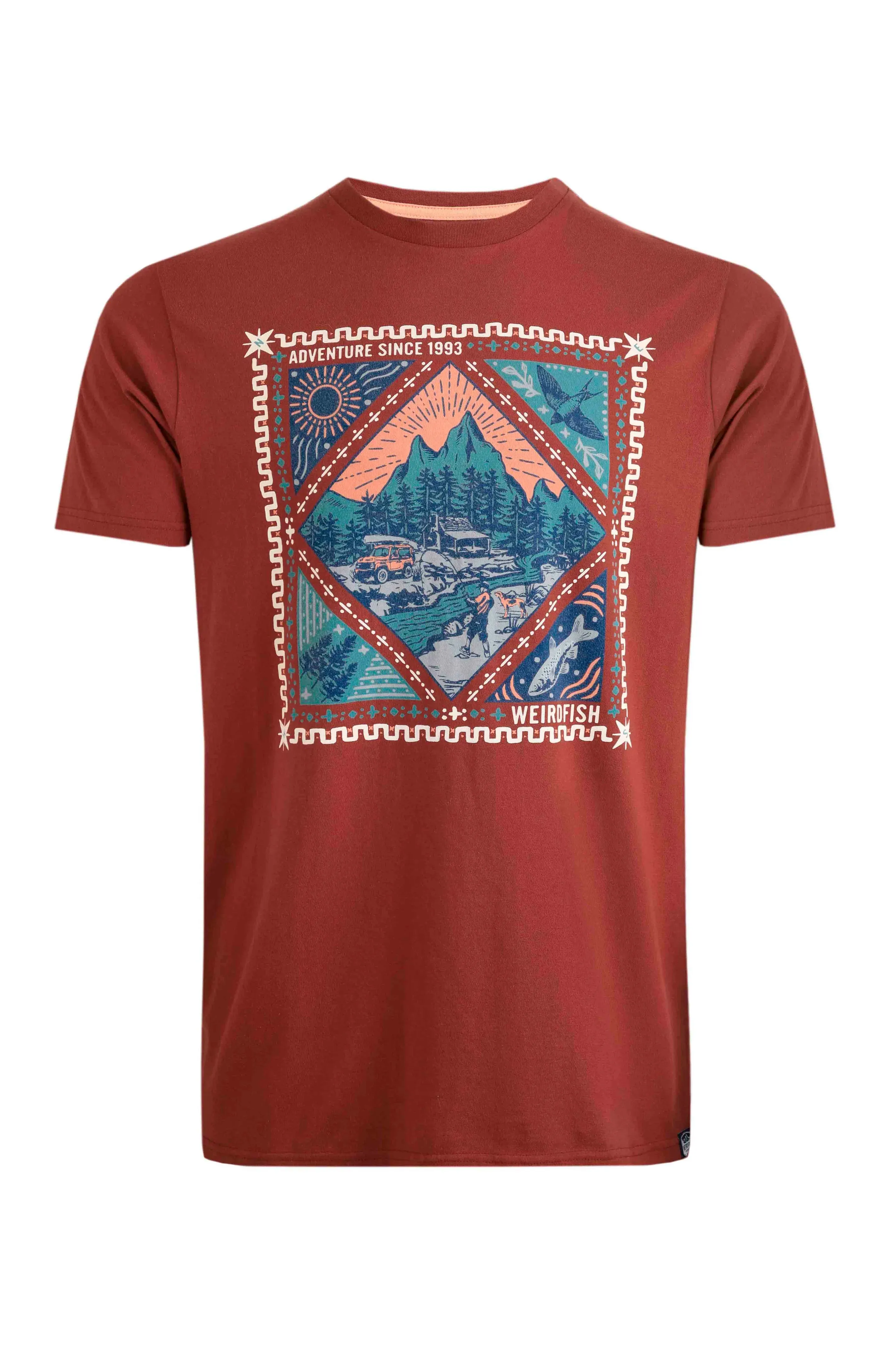 Weird Fish S Nut Homestead Front Print Graphic T-Shirt
