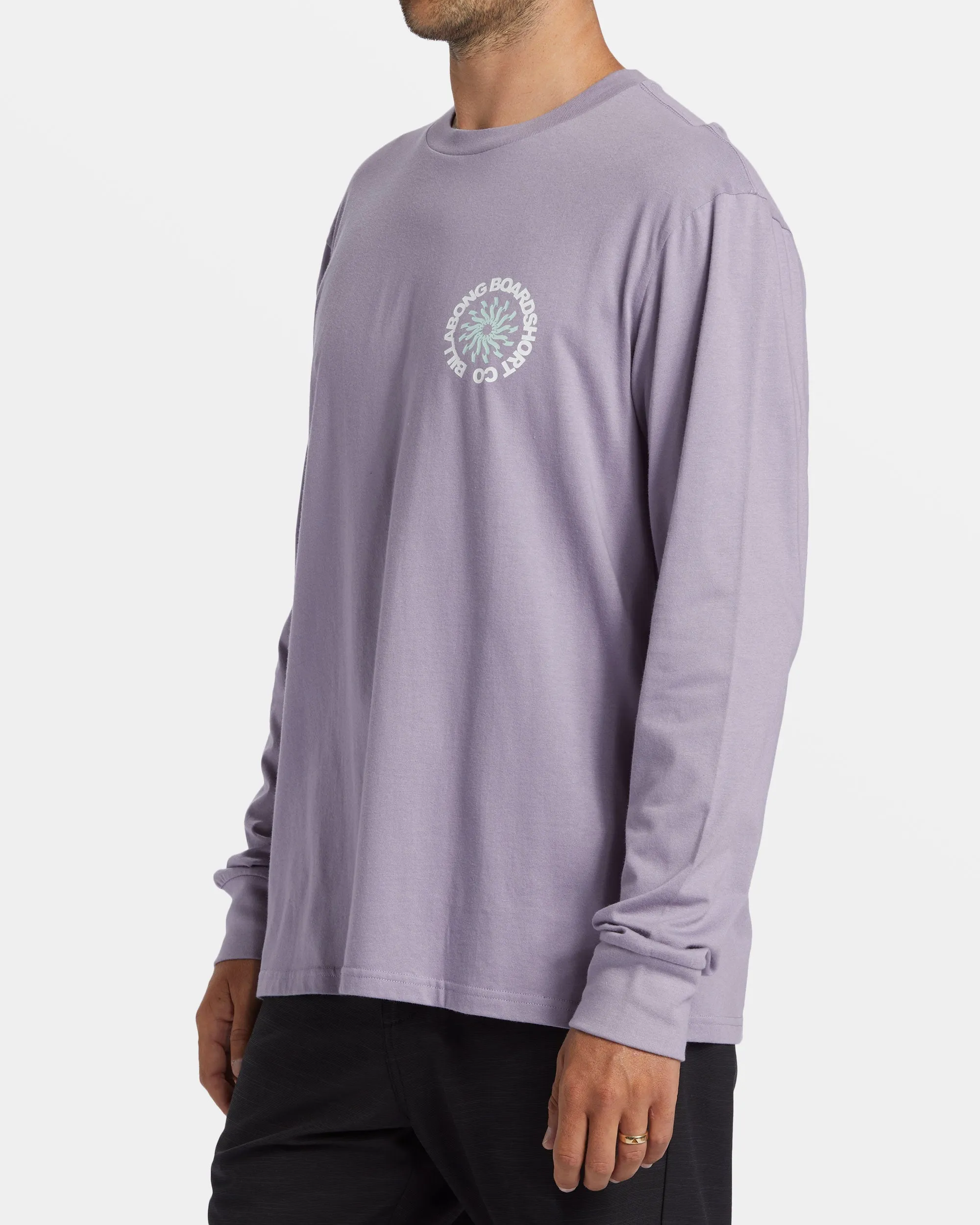 Whirlpool Long Sleeve T-shirt - Purple Ash