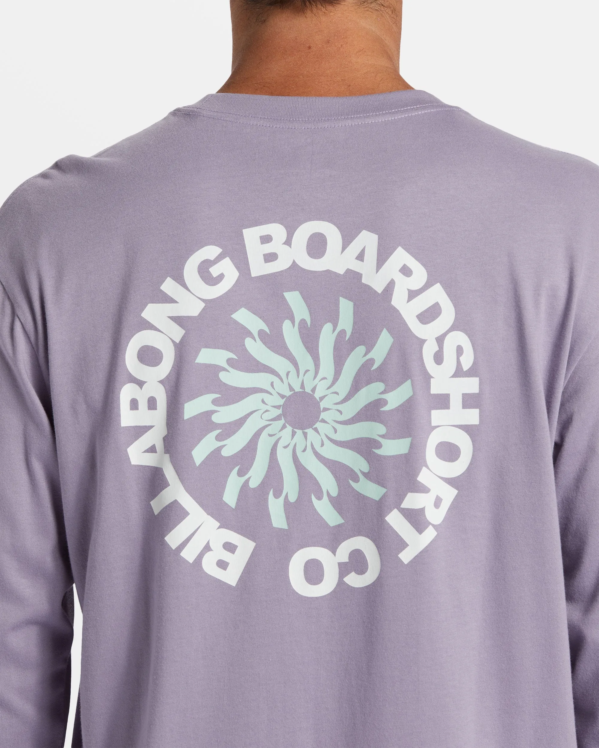 Whirlpool Long Sleeve T-shirt - Purple Ash