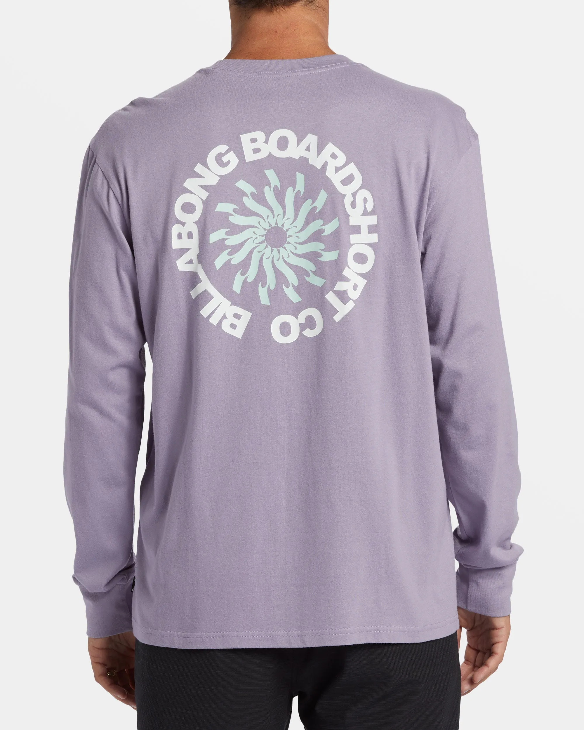 Whirlpool Long Sleeve T-shirt - Purple Ash