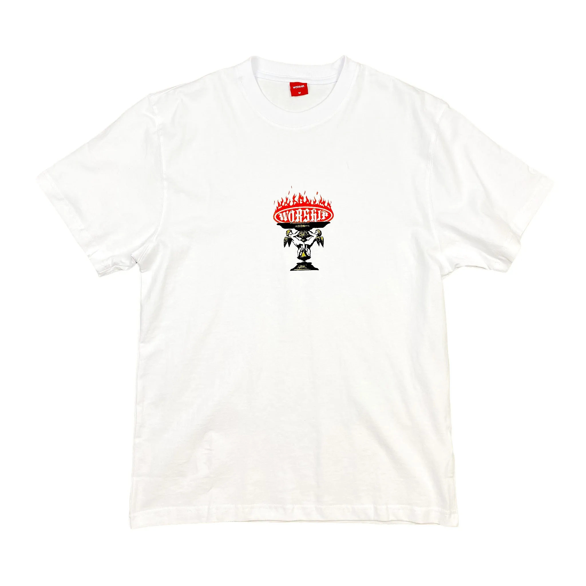 Worship Chalice Tee White