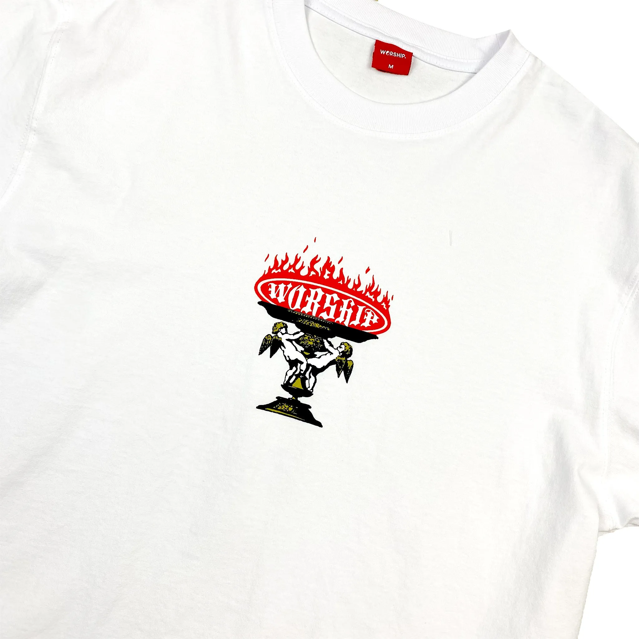 Worship Chalice Tee White