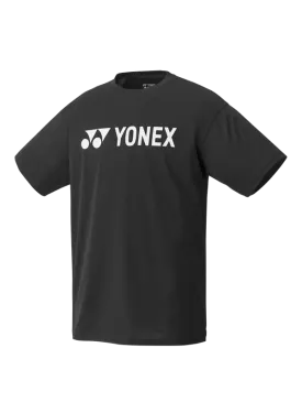 Yonex YM0024 Club/Team Men's Crew Neck T-shirt (Black)
