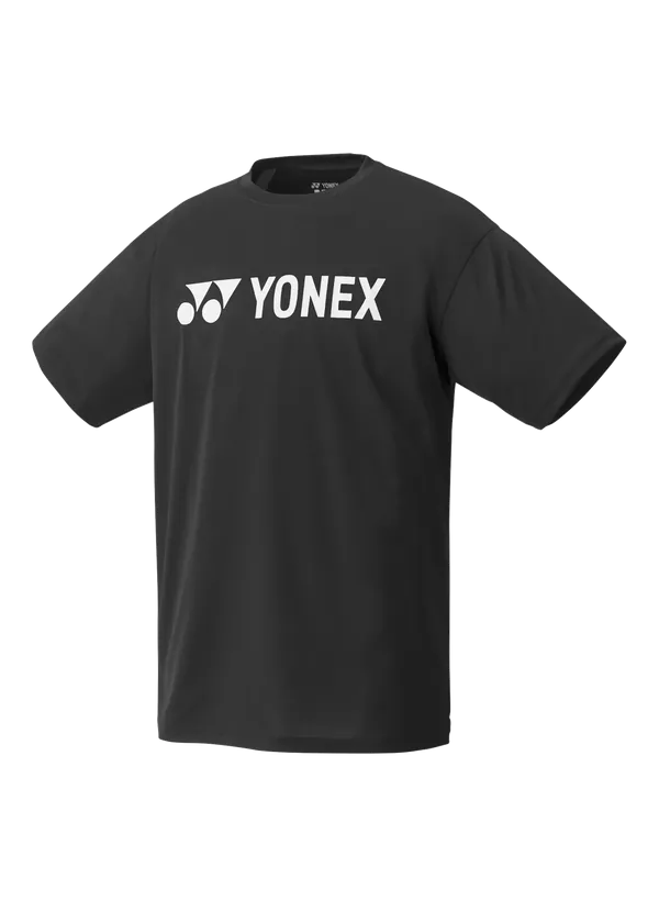 Yonex YM0024 Club/Team Men's Crew Neck T-shirt (Black)