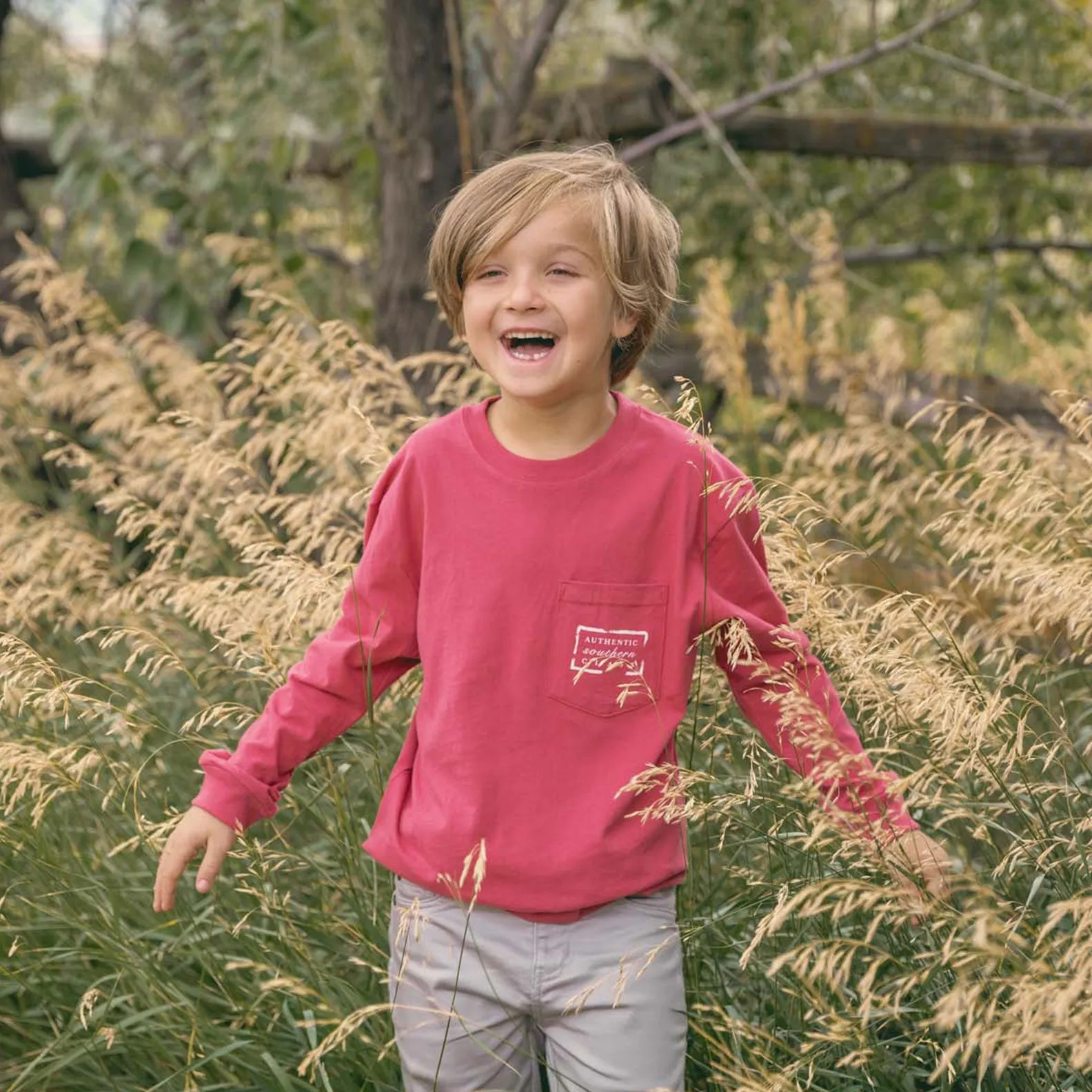 Youth Authentic Tee - Long Sleeve